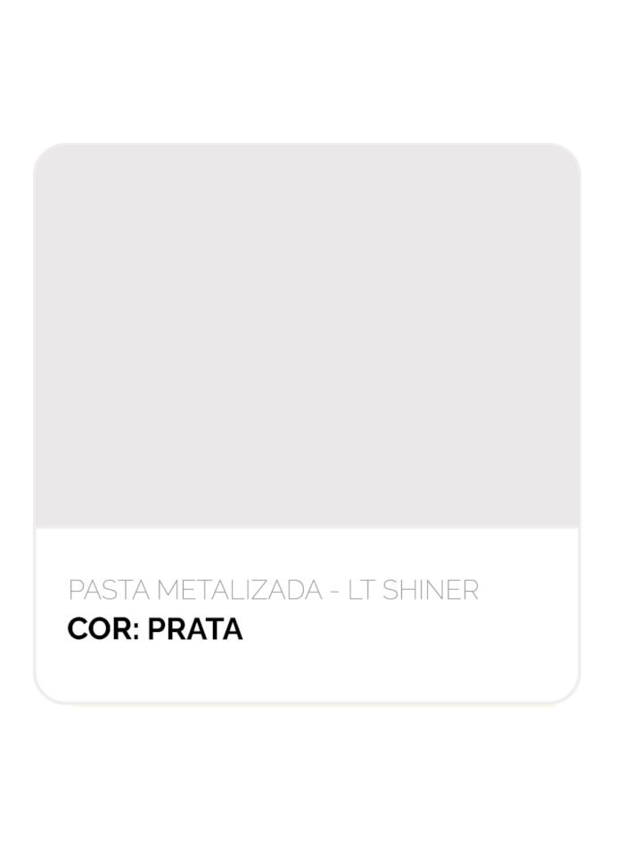 LT Shine Pasta Metalizada 200G Prata