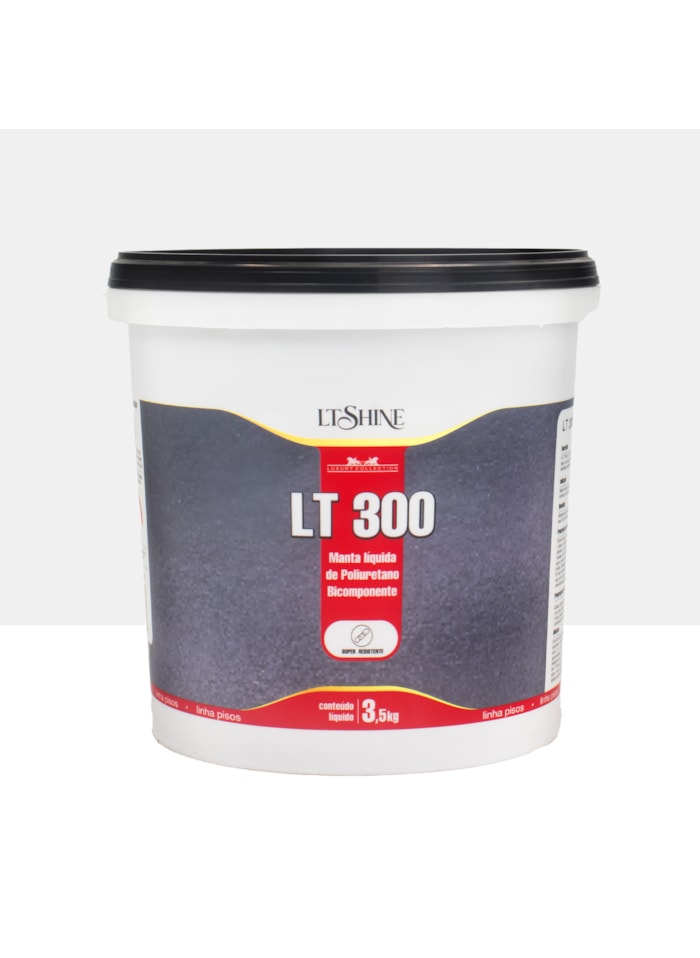 LT Shine Verniz Para Acabamento LT300 3,5KG Fosco Branco