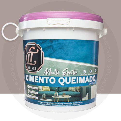 LT Shiner Cimento Queimado Multi Efeito Nevoa 5KG