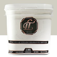 Lt Shiner Cimento Queimado Off White 2,5Kg