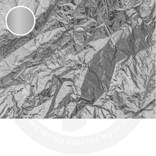 LT Shiner Cold Transfer Metallic - Folha de Transferência 10cmx5m Prata