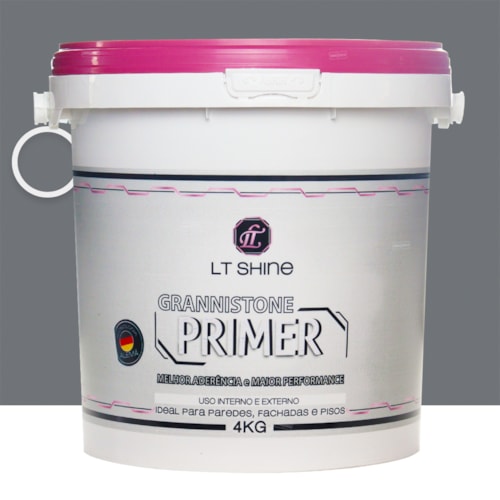 LT Shiner Grannistone Primer Promotor de Aderência 4KG Cinza Escuro