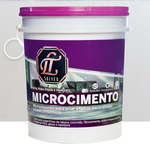 LT Shiner Microcimento 18KG Branco