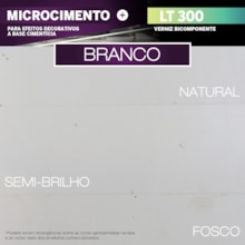 LT Shiner Microcimento 18KG Branco