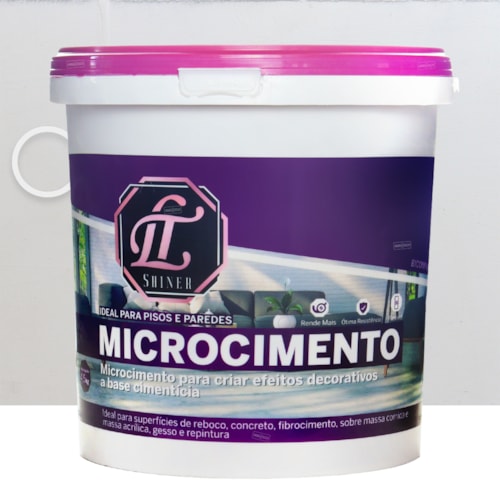 LT Shiner Microcimento 4,5KG Branco