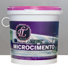 LT Shiner Microcimento 4,5KG Cinza Médio