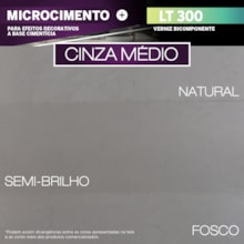 LT Shiner Microcimento 4,5KG Cinza Médio