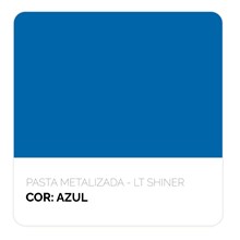 LT Shiner Pasta Metalizada 200G Azul