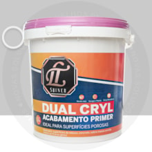 LT Shiner Primer e Tinta para superficies porosas Dual Cryl 3,6L Iva