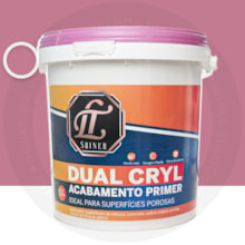 LT Shiner Primer e Tinta para superficies porosas Dual Cryl 3,6L Laís Tenório