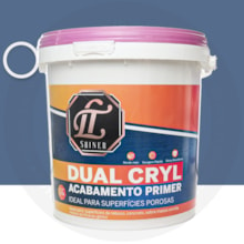 LT Shiner Primer e Tinta para superficies porosas Dual Cryl 3,6L Safira