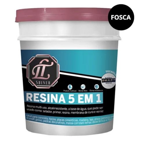 LT Shiner Resina 18L Fosco