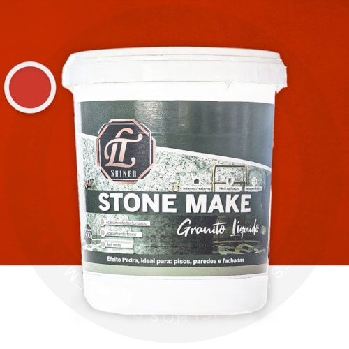 LT Shiner Stone Make 900G Vermelho