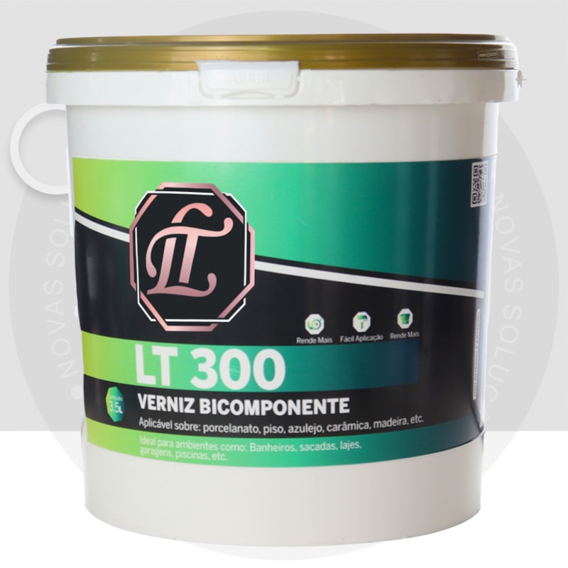 Lt Shiner Lt 300 Cinza Claro Brilhante 3,5kg