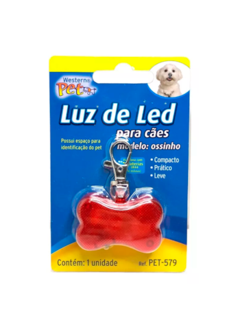 Luz de LED para Cães Ossinho