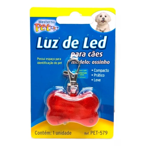 Luz de LED para Cães Ossinho