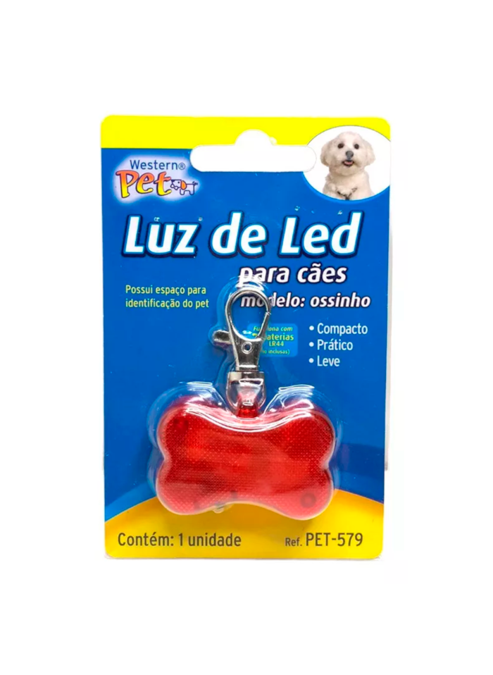 Luz de LED para Cães Ossinho