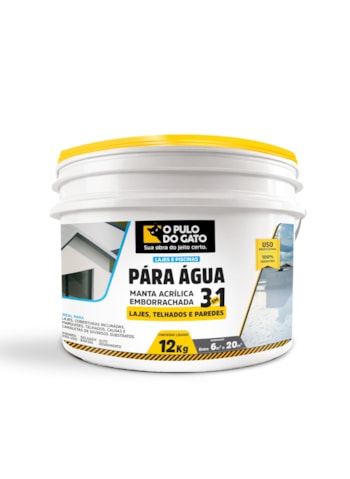 Manta Acrílica Emborrachada 3 em 1 Pára Água 12KG Cinza - Pulo do Gato