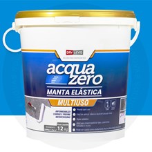 Manta Elástica Impermeabilizante Acrílica Acqua Zero 12KG Azul