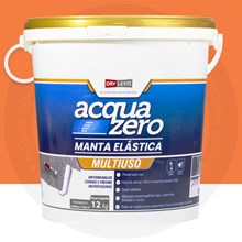 Manta Elástica Impermeabilizante Acrílica Acqua Zero 12KG Cerâmica Telha