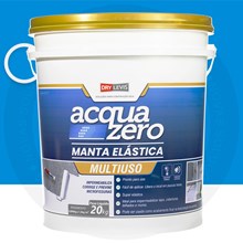 Manta Elástica Impermeabilizante Acrílica Acqua Zero 20KG Azul