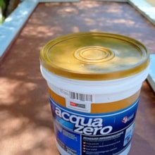 Manta Elástica Impermeabilizante Acrílica Acqua Zero 20KG Cerâmica Telha
