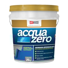 Manta Elástica Impermeabilizante Acrílica Acqua Zero 20KG Cinza