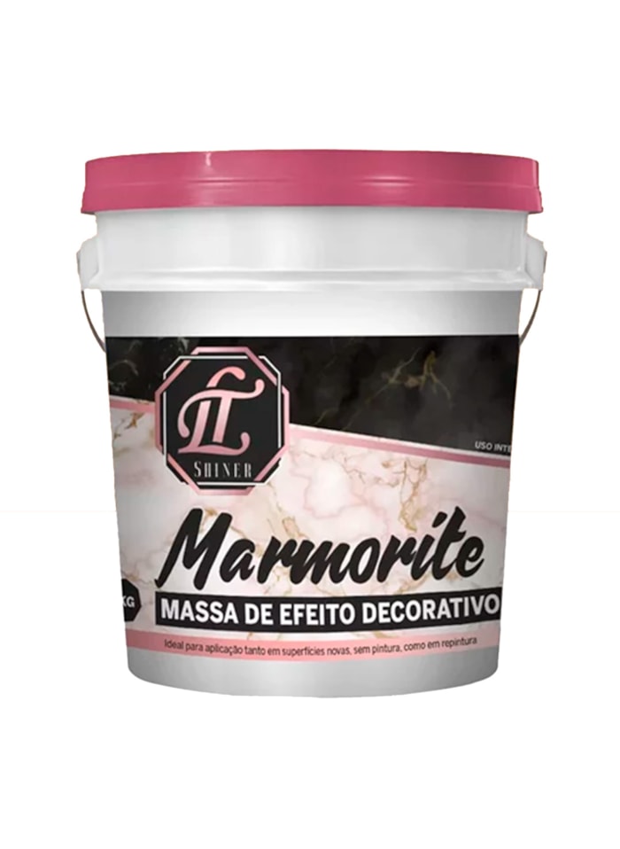 Marmorite LT Shine, 4KG Base - Pronto Para Uso, Antimofo
