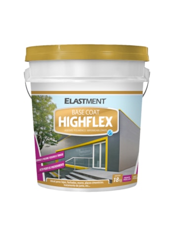 Massa Anti Trinca para Superfícies Cimentícia Highflex 18kg