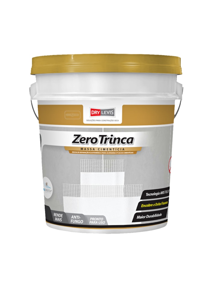 Massa Cimentícia Branca Zero Trinca 25KG