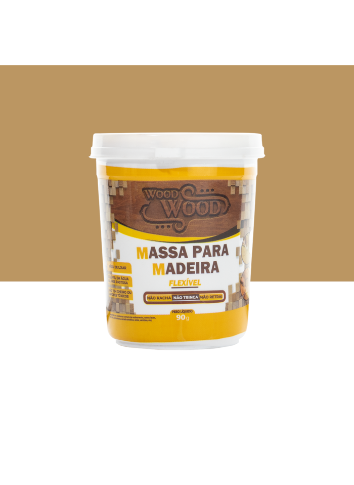 Massa Flex Reparo Fácil  para Madeira CUMARÚ - 90g