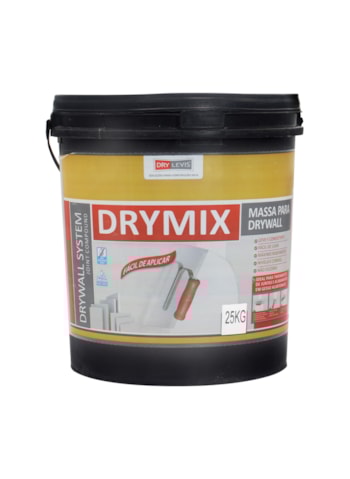 Massa para Drywall, Drymix 25KG - Pronto para Uso, Secagem Rápida