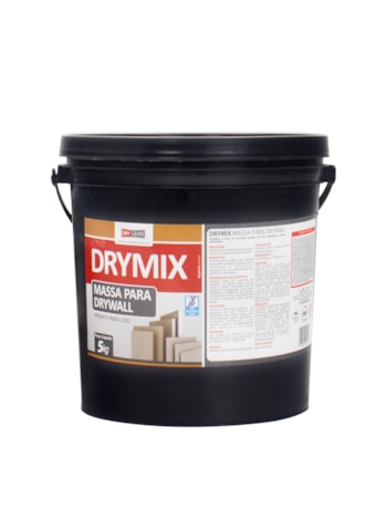 Massa para Drywall, Drymix 5KG - Pronto para Uso, Secagem Rápida