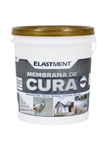 Membrana de Cura Elastment, 18L - Secagem Rápida, Pronto para Uso