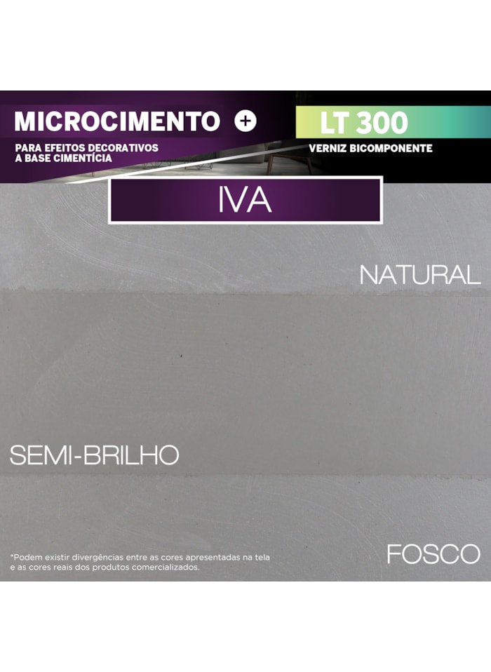 Microcimento LT Shine, 18KG Iva - Ótima Aderência e Flexibilidade