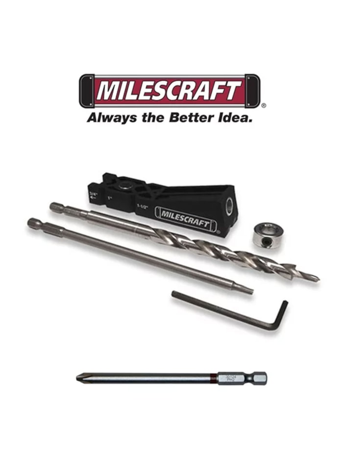 Mini Pocket Hole Jig 100 -  Gabarito para Parafusos Milescraft