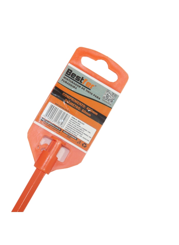 Misturador de Tinta para Furadeira 400MM x 60MM Bestfer