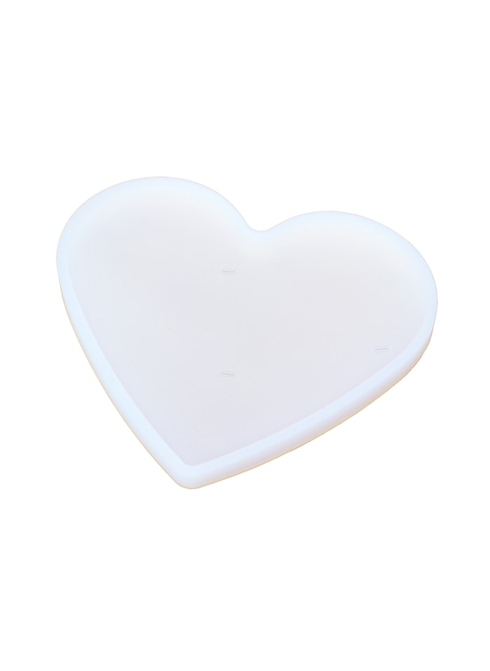 Molde de Silicone Coração 19x13x1cm