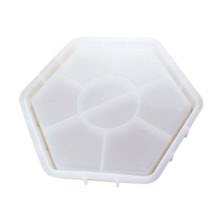 Molde de Silicone Hexagonal 29x26x3cm