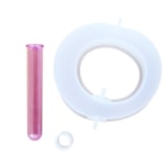 Molde de Silicone Mini Vaso Redondo 138x138x39 - foto 1