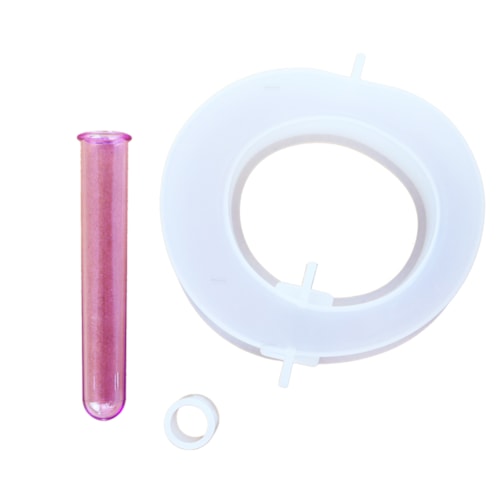 Molde de Silicone Mini Vaso Redondo 138x138x39