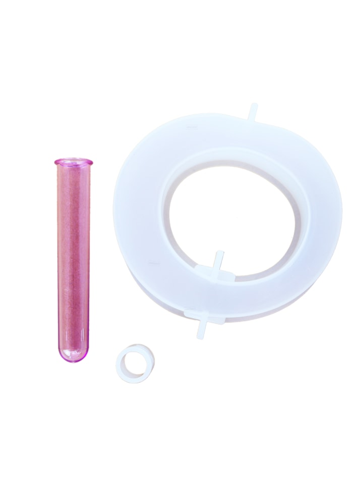 Molde de Silicone Mini Vaso Redondo 138x138x39