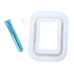 Molde de Silicone Mini Vaso Retangular 166x128x39mm - foto 4