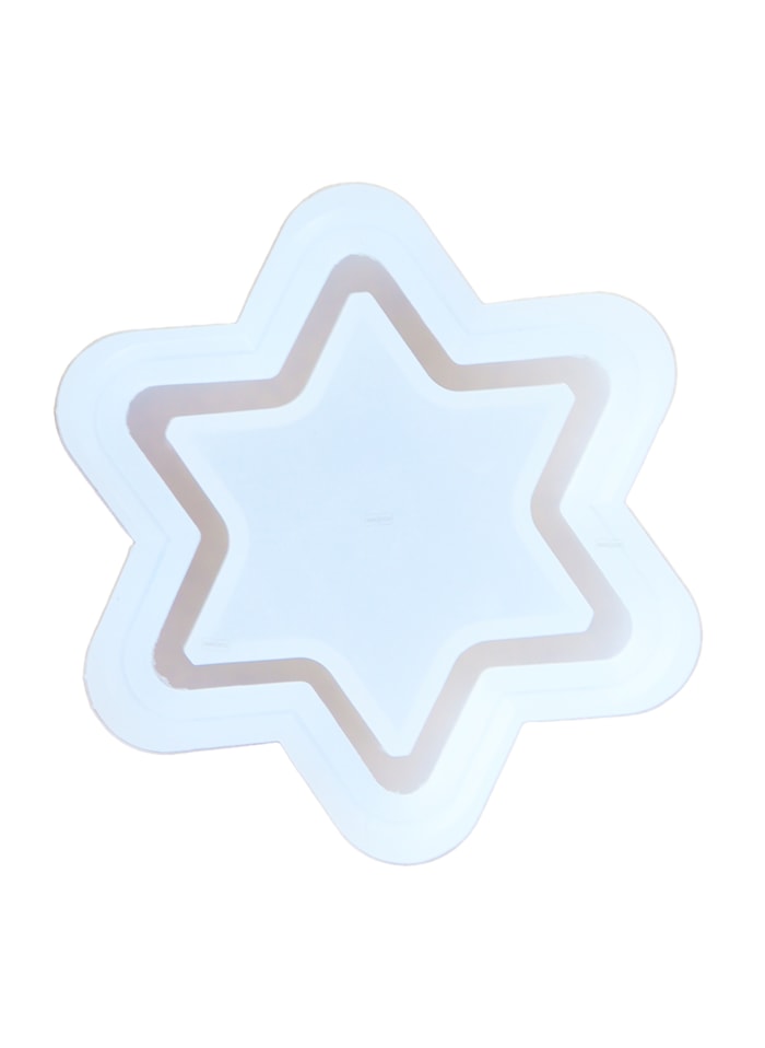 Molde de Silicone P/ Escova e Caneta Estrela