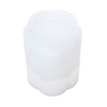 Molde de Silicone P/ Escova e Caneta Flor - foto 2