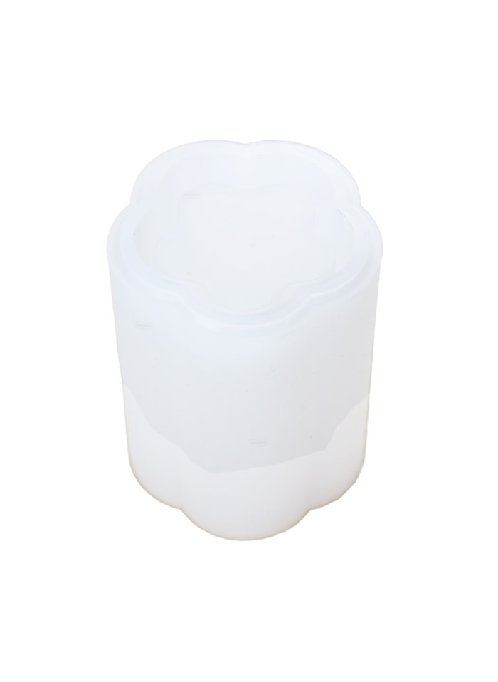 Molde de Silicone P/ Escova e Caneta Flor