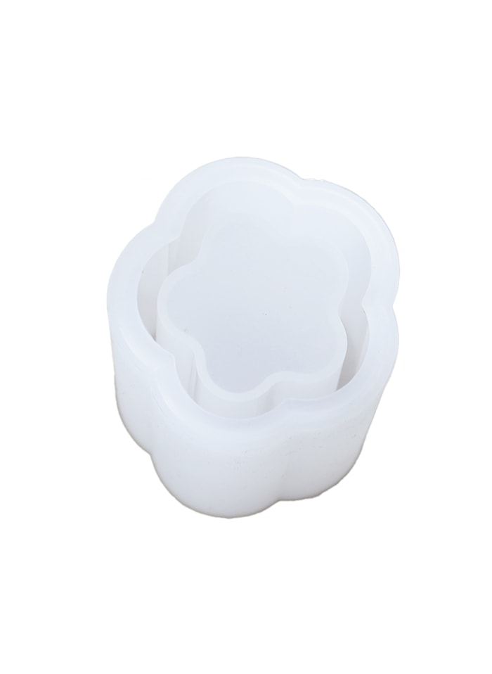 Molde de Silicone P/ Escova e Caneta Flor