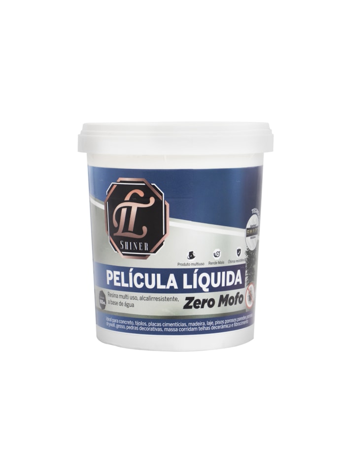 Película Líquida Zero Mofo LT-Shine, 900ml, Incolor - Antimofo, Alta Aderência e Fácil Aplicação