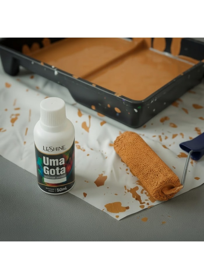 Pigmento Uma Gota LT Shine, 50ML Amarelo Óxido - Pronto Para Uso, Fácil de Homogeneizar