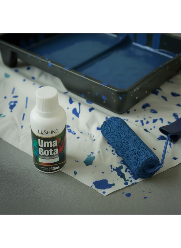 Pigmento Uma Gota LT Shine, 50ML Azul - Pronto Para Uso, Fácil de Homogeneizar